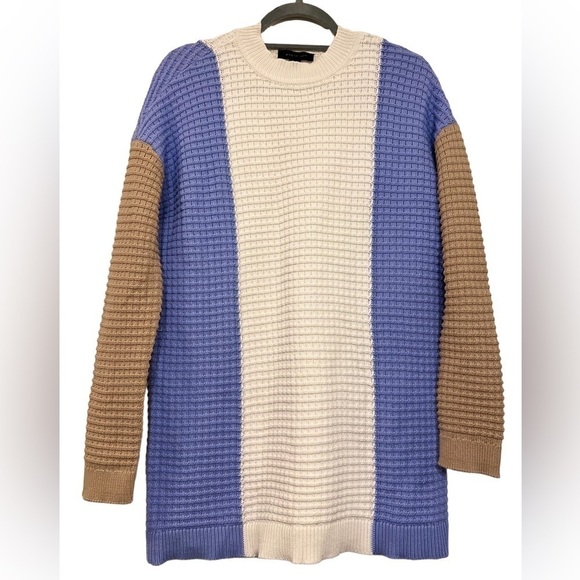Ann Taylor Colorblock Sweater size M - Picture 3 of 7